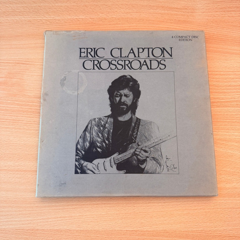 Eric Clapton Crossroads 4 CD Box Set 1988 Polydor 835 261-2 Compilation
